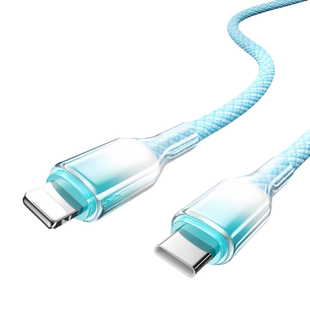冰透编织快充数据线适用苹果16充电线iPhone15ProMax14手机13快充双typec车载平板typec转lighting
