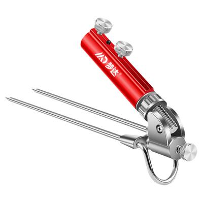 万向调节不锈钢地插炮台