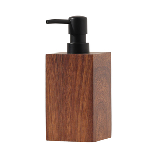 酒店洗手液瓶子泡沫胡桃木纹按压式乳液瓶沐浴露洗发水分装瓶空瓶