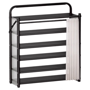 折叠防尘鞋架家用门口多层免安装鞋柜出租屋省空间鞋子置物收纳架