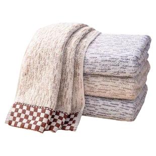 上海钟牌414萃众无捻纱提缎全棉面巾流星雨成人家用吸水柔软毛巾