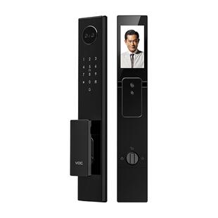 VOC智能门锁人脸识别指纹锁家用全自动监控电子密码锁防盗门K5s+