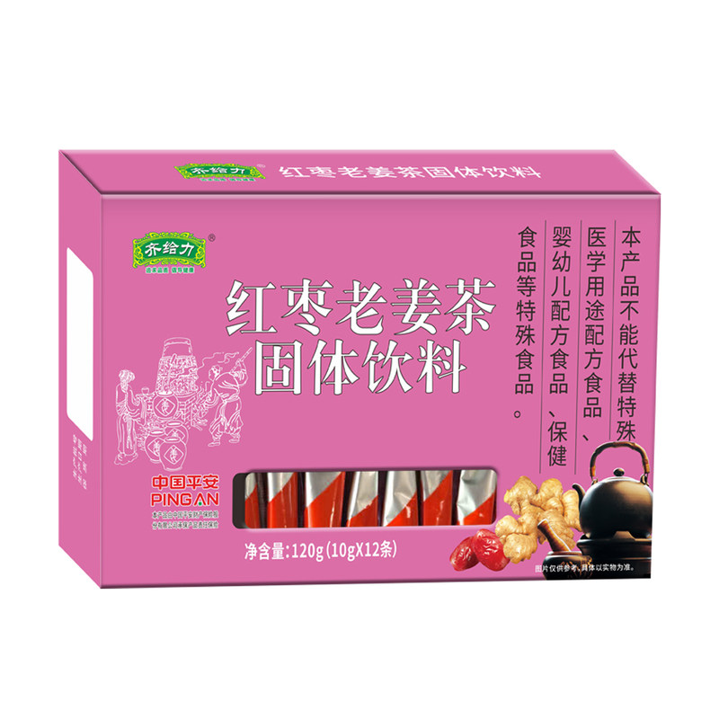 齐给力红枣红糖老姜茶蜂蜜枸杞