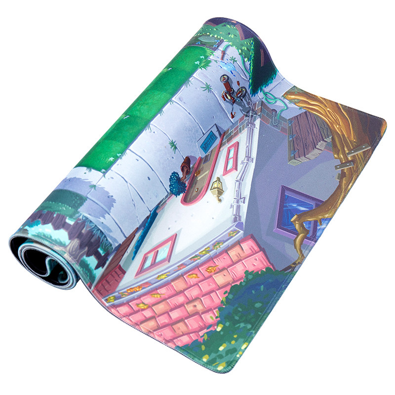 植物大战僵尸场景图功夫世界摩登绿地暗黑时代地图游戏垫鼠标垫