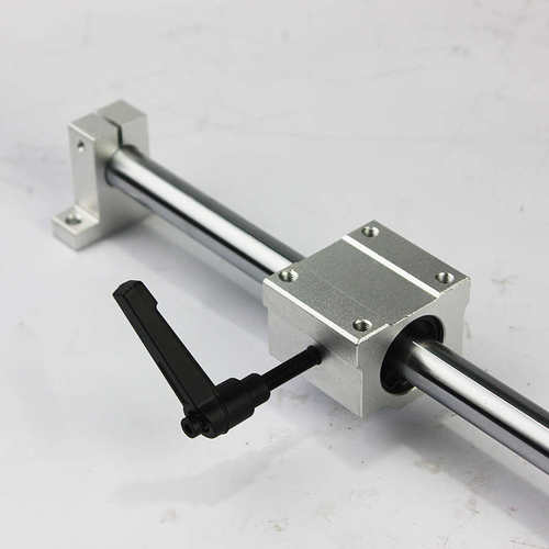 直线轴承带锁紧定位固定滑块导轨SCS12 16 20 25 30滑块光轴箱式