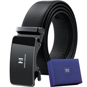 海澜之家真皮皮带男头层牛皮腰带