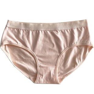 “愿所得皆所期”3条装基础女士内裤中腰棉质少女学生纯棉三角裤