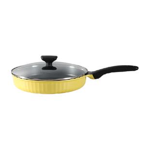 卡罗特平底锅不粘锅牛排煎锅家用煎蛋饼锅电磁炉小炒菜锅烙饼专用