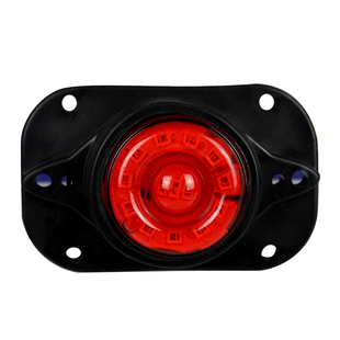 货车顶灯24v油罐车轮廓灯货箱中集挂车示宽灯橡皮边灯led防水高亮