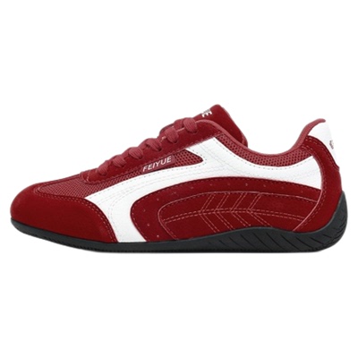 飞跃德训鞋薄底运动赛车鞋