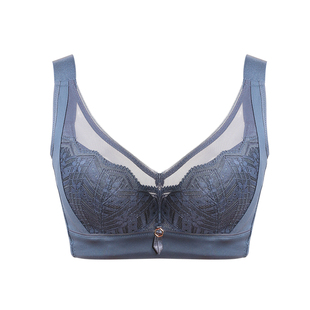 大胸显小内衣女套装薄软钢圈调整型上托文胸聚拢收副乳防下垂胸罩