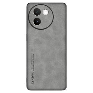 适用vivov30e手机壳新款羊巴皮v30e保护套全包5g防摔防指纹viv0男女v3oe时尚高档商务轻奢磨砂高级感硅胶软壳