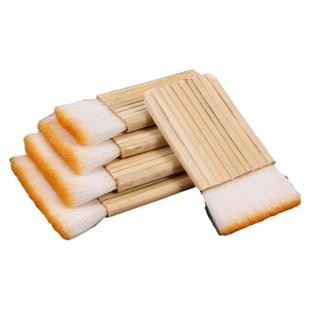 羊毛排笔刷底纹刷书画装裱材料排笔刷加厚羊毛管刷浆糊刷竹管排笔