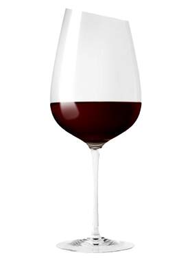 evasolo葡萄酒红酒杯14度斜口