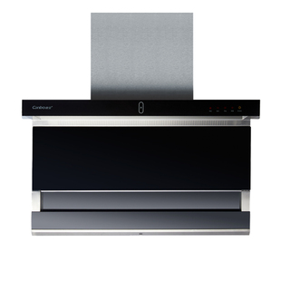 康宝抽油烟机7字形顶侧双吸挥手智控自动清洗巡航增压官方旗舰店