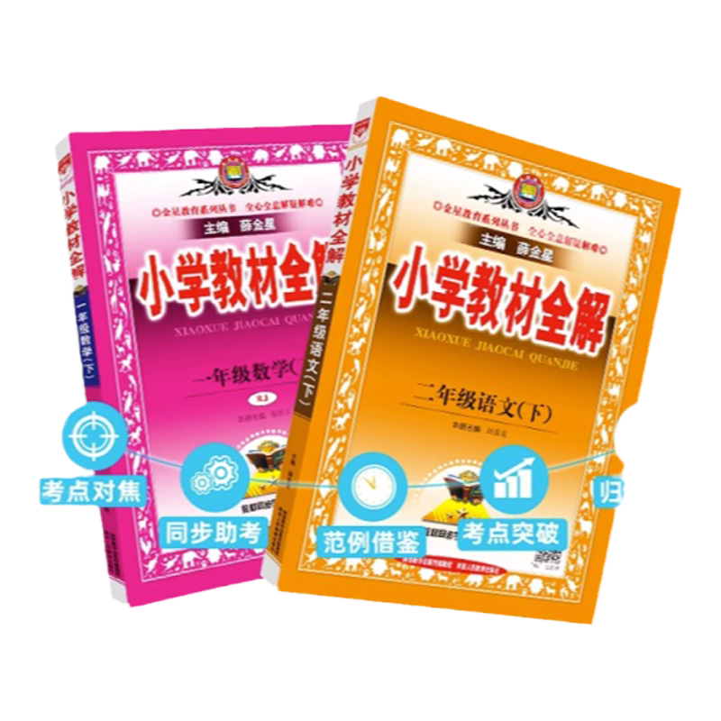 当当网2026新小学教材全解一二三四年级五年级六年级下册上册语文数学英语科学人教版课本同步课本教材解析解读小学课堂笔记薛金星