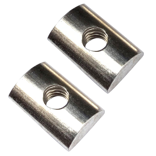 铝型材配件半圆螺母材专用扁半圆螺帽扁头长方形30/40型M4M5M6M8