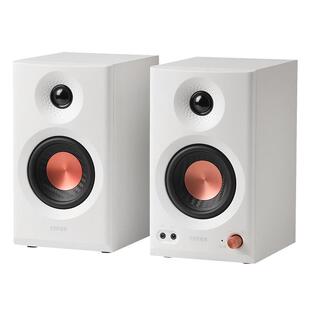 漫步者MR3BT有源hifi专业监听音箱木质有线桌面台式家用电脑音响