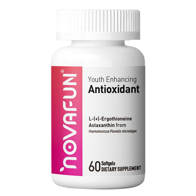 NOVAFUN麦角硫因虾青素胶囊60粒