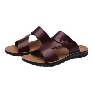 凉鞋男款外穿时尚透气潮流拖鞋户外软底men footwear