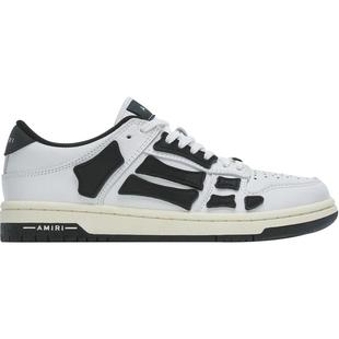 AMIRI 经典款女鞋 白黑撞色休闲骨头鞋