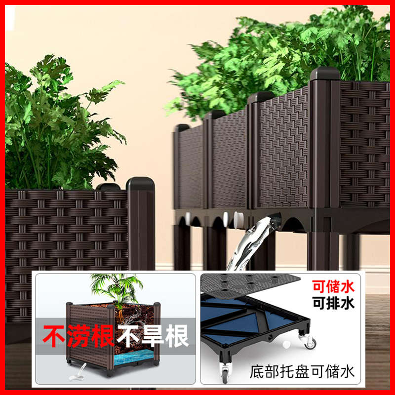 阳台庭院户外养花种菜神器种植箱花盆爬藤架支撑杆拱门防冻专用架