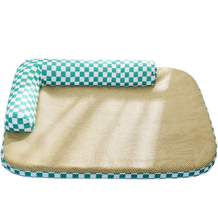 狗窝四季通用可拆洗凉席垫夏季夏天狗狗小型犬睡觉的窝狗垫子猫窝