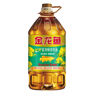 【5L整箱】金龙鱼菜籽油