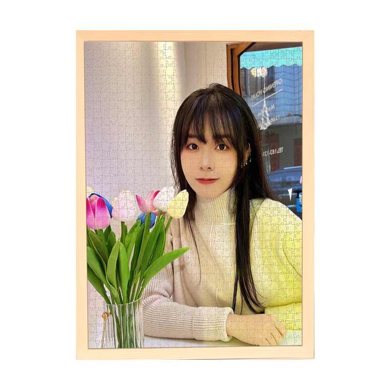 高清拼图定制diy手工礼物送女友