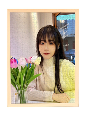 高清拼图定制diy手工礼物送女友