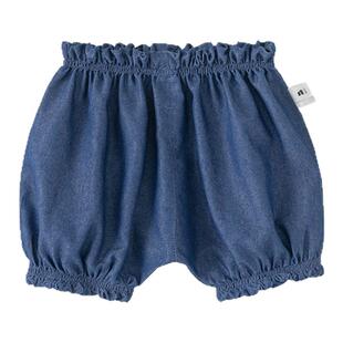 贝贝城女宝裤子儿童牛仔裤女孩短裤夏季外穿2026新款时髦休闲裤潮