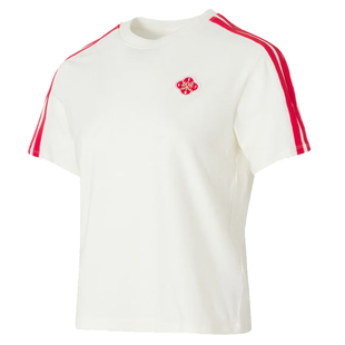 adidas阿迪达斯春季女子CNY运动休闲短袖T恤KV0507
