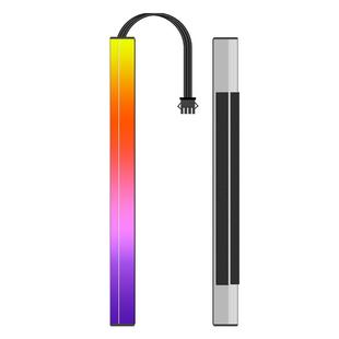 电脑机箱灯条ARGB神光同步磁吸幻彩流水电竟氛围LED灯带5V光污染