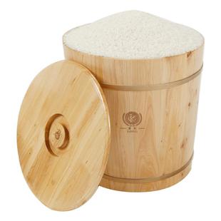 实木存米桶储米箱无漆防虫防潮米缸保鲜米面粉米桶20斤50斤装家用