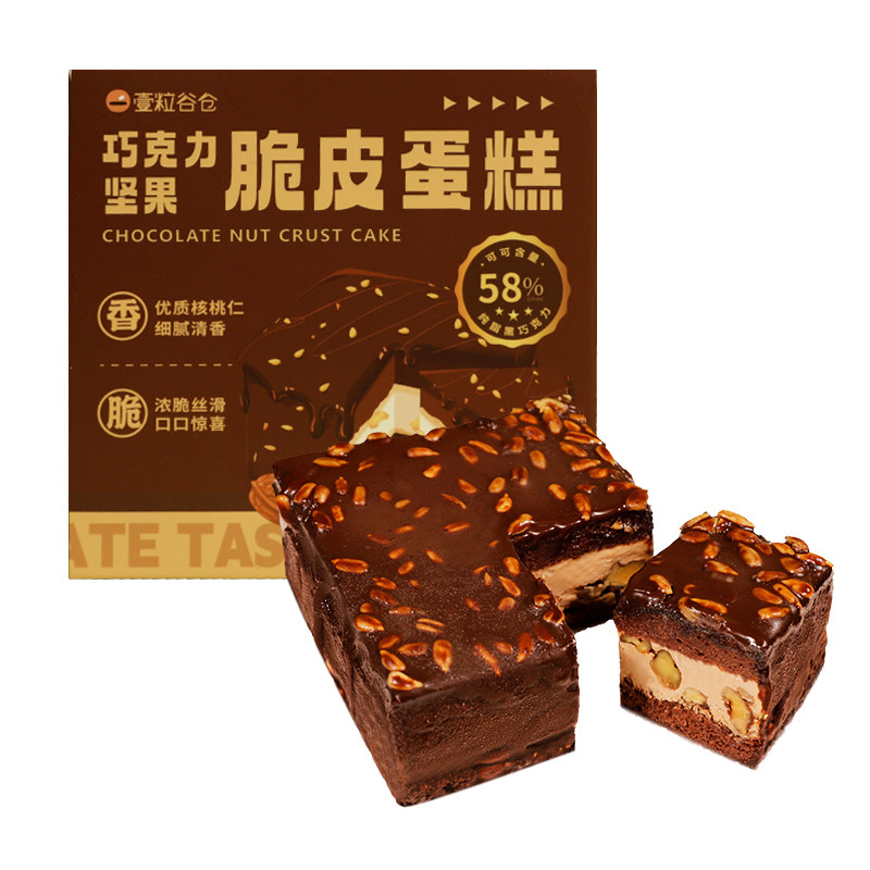 壹粒谷仓脆皮巧克力蛋糕180g
