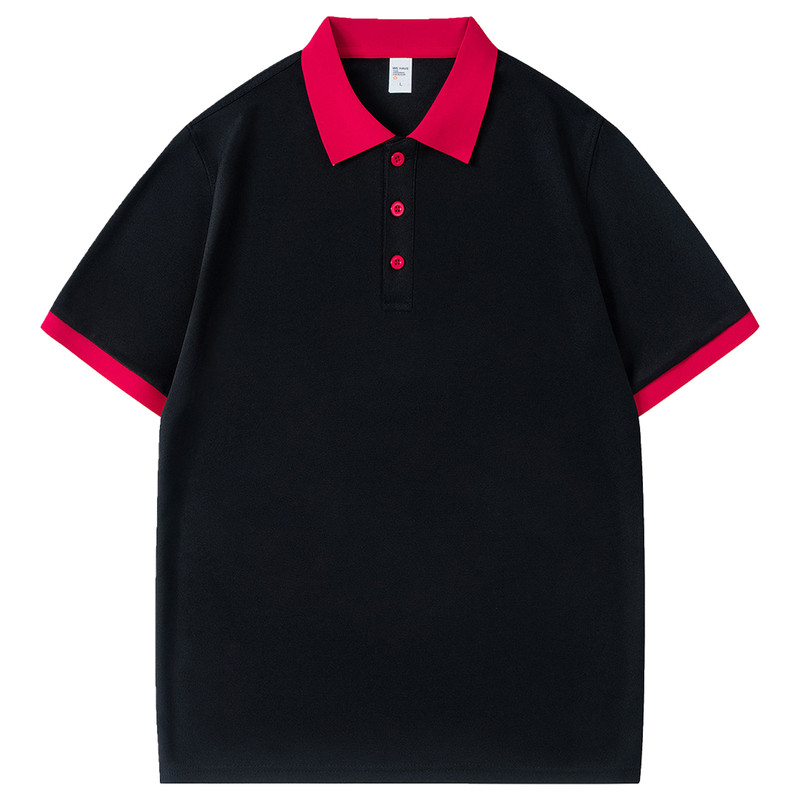POLO衫定制印logo工作服短袖夏装