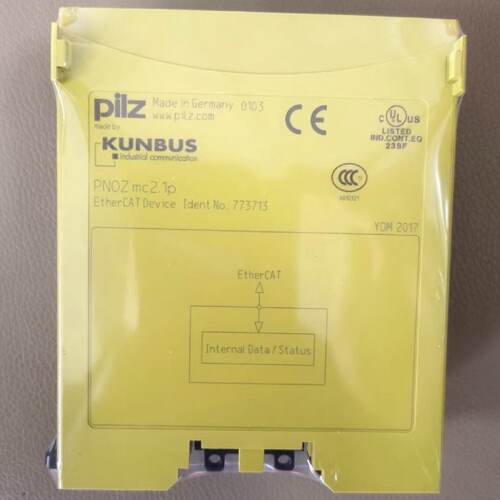 询皮尔兹PNOZ mc2.1p安全继电器，型号773713，全