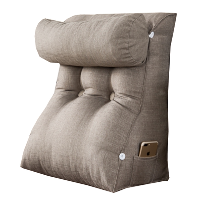 立体靠枕三角床头护腰靠背可拆洗