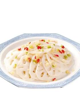 10斤商用新鲜清水莲藕片凉拌菜食材火锅香辣烫冒菜500g批发一整箱