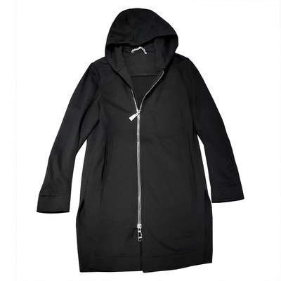 意大利高端潮牌MANGAN*秋季新款男设计感连帽中长款休闲卫衣外套