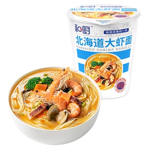 和厨番茄鸡蛋面6桶装方便面整箱