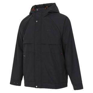 滔搏adidas阿迪达斯三叶草男子连帽保暖外套运动休闲羽绒服KC2563