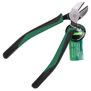 老A 中国台湾铬钼合金钢6”锋利工业型斜嘴钳 斜口钳 电工钳子