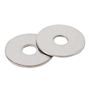 304不锈钢圆形平垫圈金属垫片加大加厚螺丝平垫大全M3M4M5M6M8M10