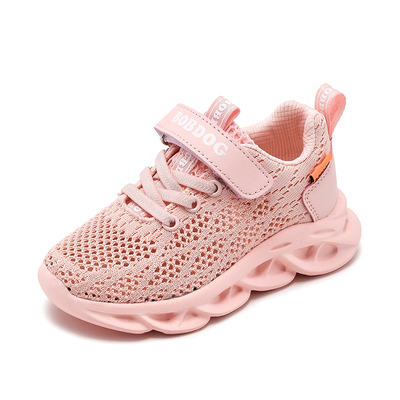 巴布豆女童儿童运动鞋
