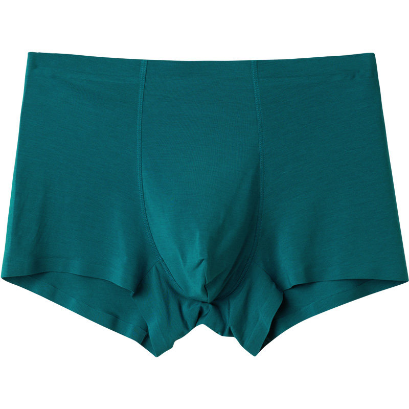 浙锦【特别舒适的男士内裤】桑蚕丝混纺薄款无痕平角裤四角裤