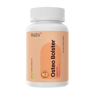 Nuzii滋易新西兰进口k2d3海藻钙片中老年孕妇青少年成人96%高吸收