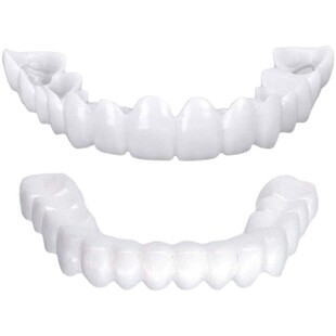 牙套吃饭神器老人仿真假牙防塞牙自制补牙缺门牙临时遮盖牙齿矫正