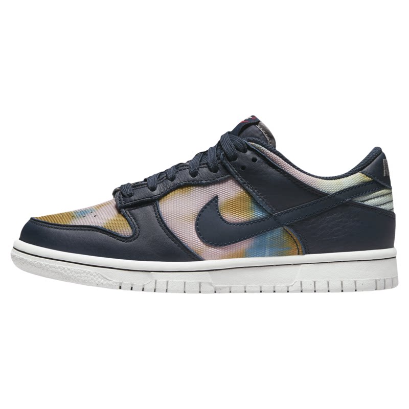 Nike Dunk Low 耐克涂鸦海军蓝低帮复古运动休闲板鞋 DM1051-400