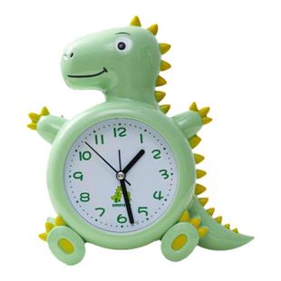 儿童闹铃钟可爱卡通恐龙男女孩起床专用神器小学生家用桌面时钟表